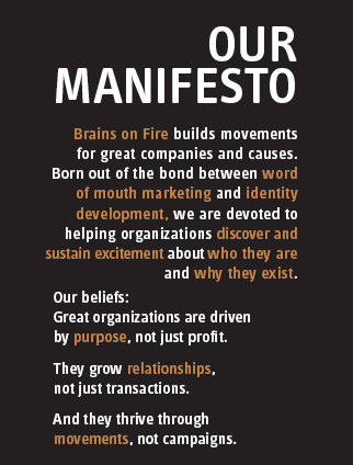 Manifesto Examples