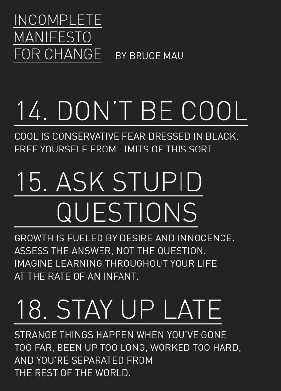 graphic design manifesto