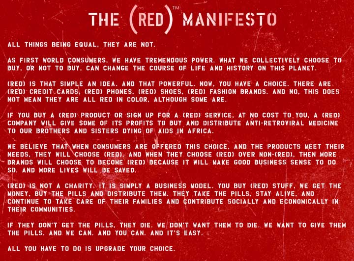 the red manifesto