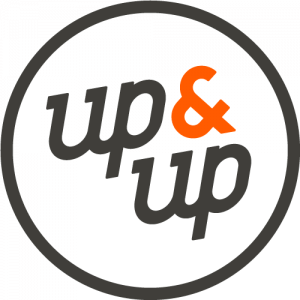 Up & Up Logo, Marketing Agency for Universities